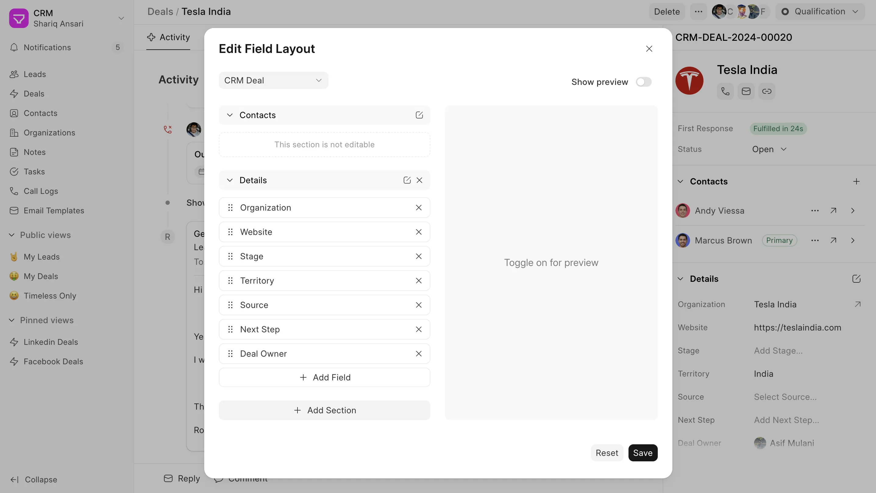 Prispôsobenie na platforme Frappe