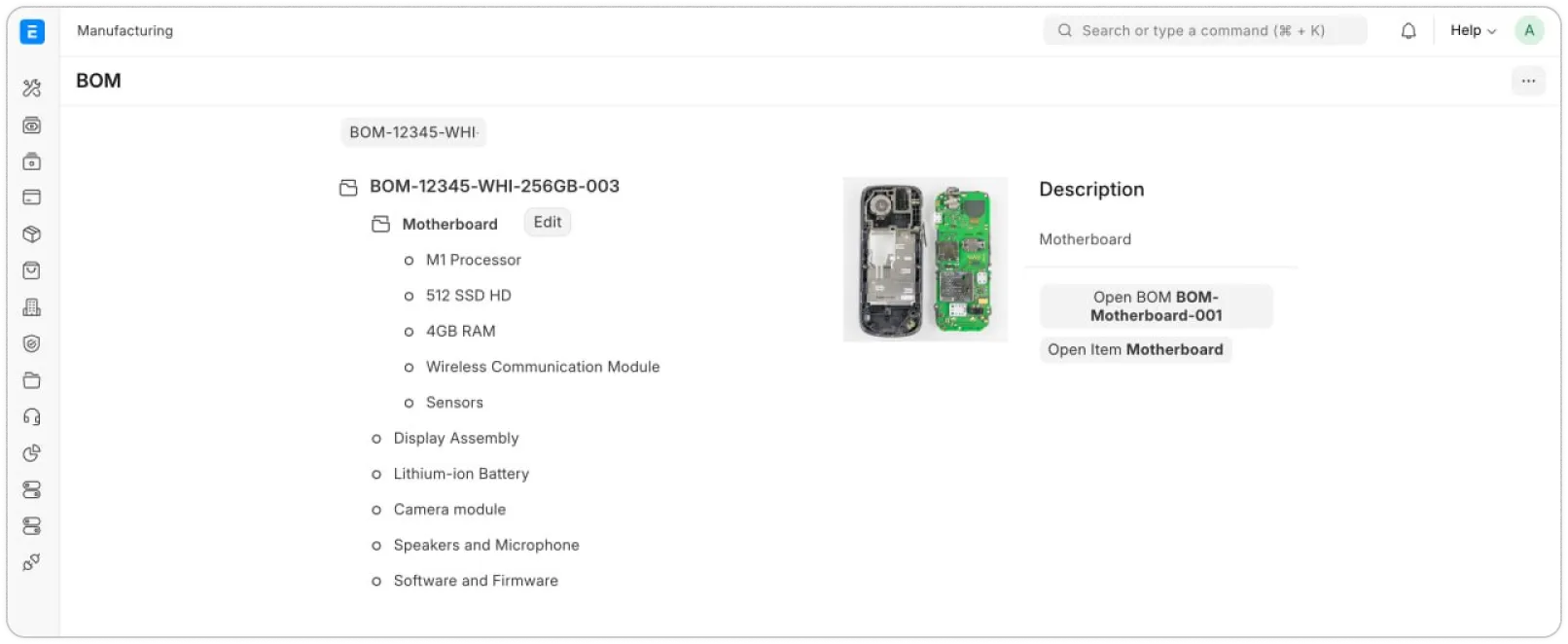 Kusovník a operácie