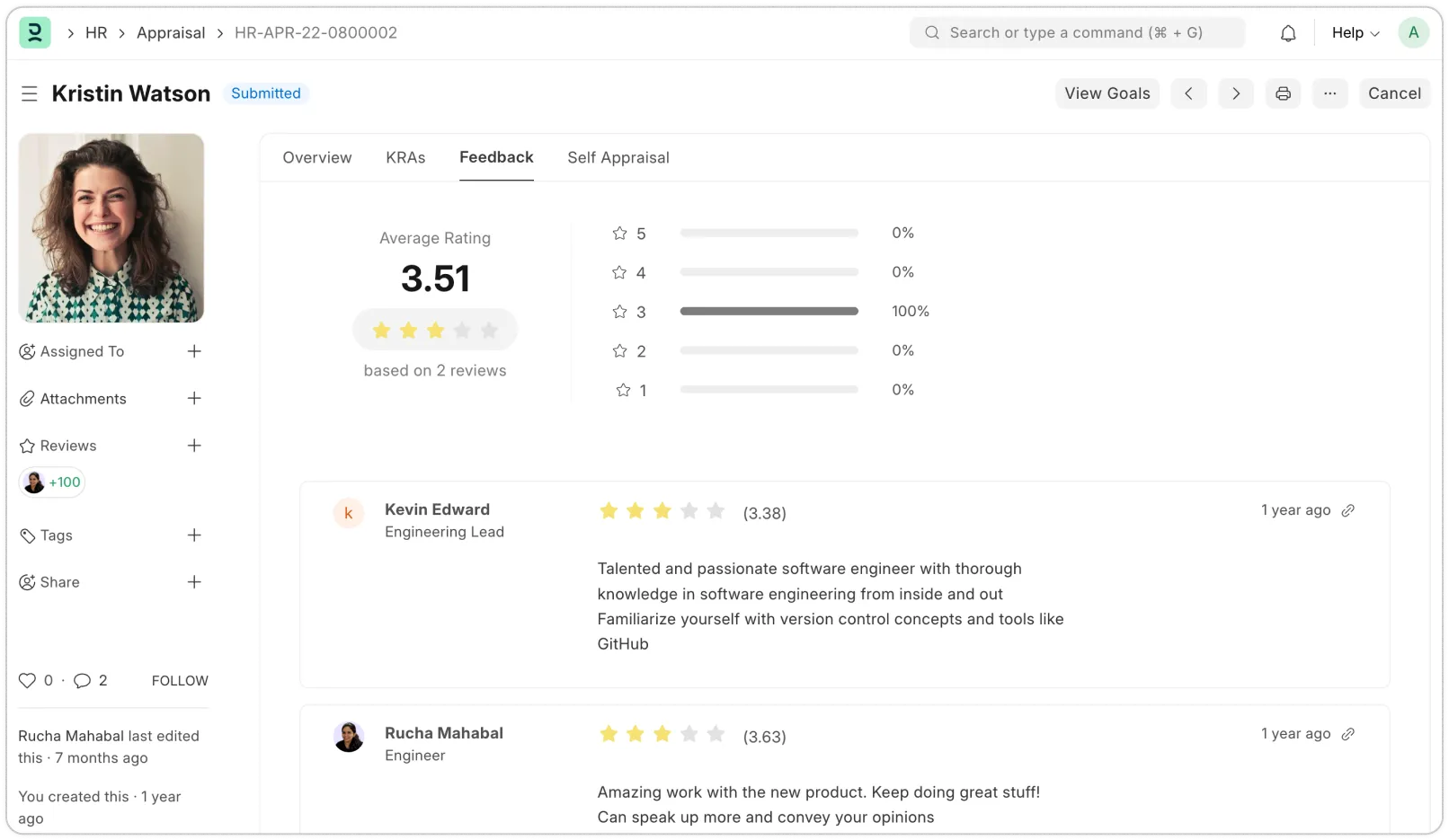 Včasná spätná väzba k výkonu